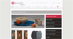 Desktop Screenshot of bullseyeglass.com